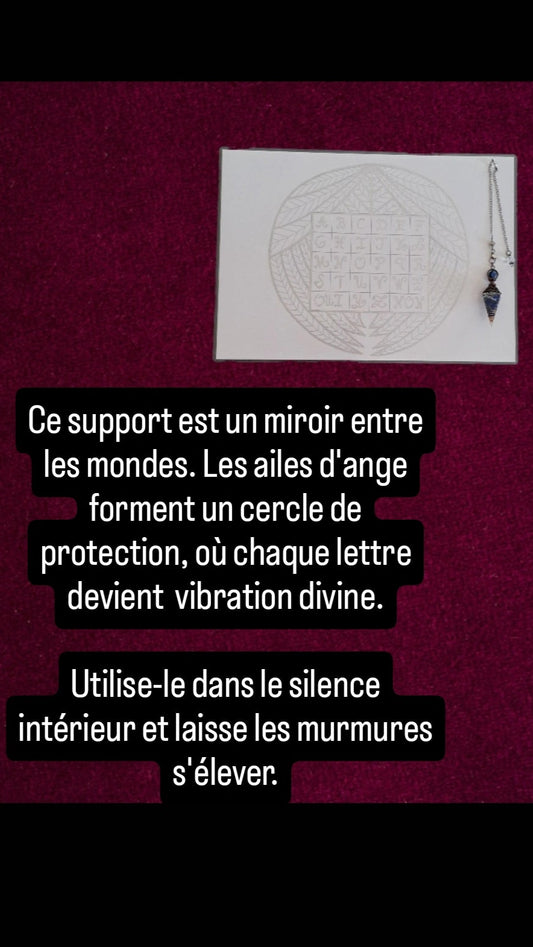 Support à pendule " Angel"