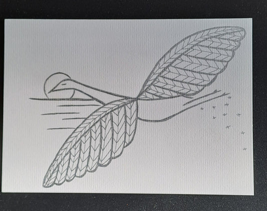 Carte cygne/signe
