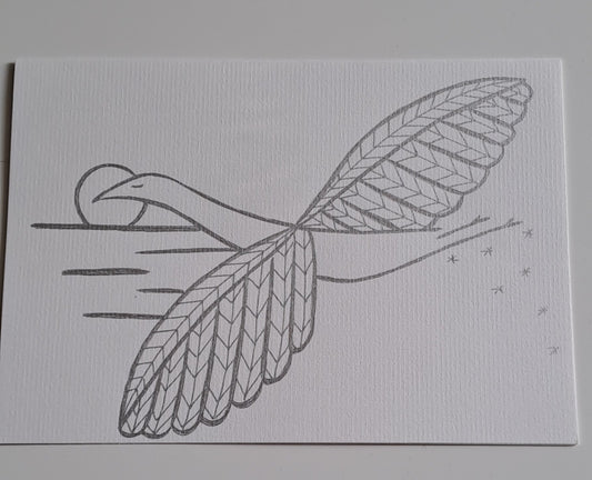 Carte cygne/signe