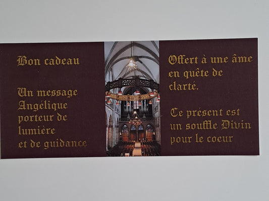 Bon cadeau Guidance Angélique
